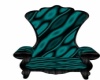 Teal and Black Throne