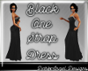 Black one strap dress