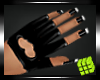 {PDQ} Black PVC Gloves
