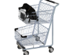Shopping Cart with Dog