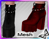 !! Spiked Goth Booties