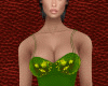 KC-Party Dress  Green