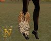 African Right Leg Fur