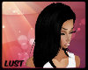 Lust's black hair
