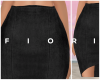 ❀ Suede Skirt Blk. SS
