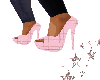 Pink Plaid Heels