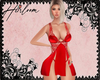 H♥ Babydoll Teddy: Red