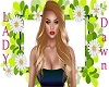 Blonde Side Part Hair