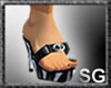 *SG* Dark Silver Sandals