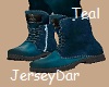 Teal Trap Boots