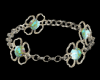 Silver Bracelet-Gems [L]