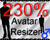*M* Avatar Scaler 230%