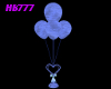 HB777 Heart Balloons Bl