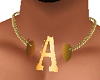 Gold Necklace A