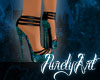 :.PA.:leopard Blue Heels