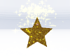 gold star cutout