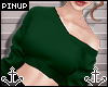 ⚓ | Slouch Top Green