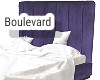 Purple Plush Bed