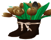 Boots/Flower Decor