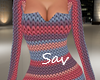 Boho Dress-Mixed Berry