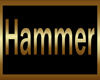Hammer office sign