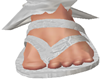 ♥NY WHITE SANDALS