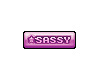 Sassy Tag