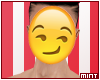 .M| smirk emoji