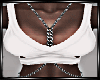 Sexy Chain Top White