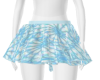 Baby Blue Floral Skirt