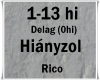 Hianyzol