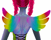 Animated colorful Wings
