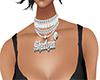 Silver Sharlyan necklace