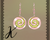Kira Earrings Rose Yello