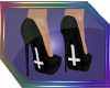 [SS] Black Unholy Heels