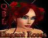 Elegant Roses Red Hair