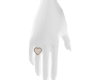 Ring 2 Van Heart White R