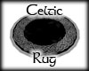 Celtic circle rug blk