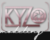 Kyzo logo [rosegold]
