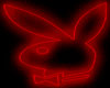 Red Neon Playboy Bunny