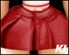 K$ Red FAV Skirt