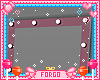 ♥. cute pink mirror