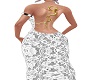 white lace gown n snake