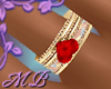 ~M~ Ruby Heart Ring