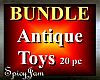 BUNDLE 20pc Antq Toys