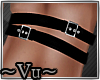 ~Vu~Black Waist Belts