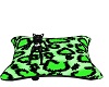 green big squishy pillow