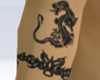 Tribal Dragon Arm Tattoo