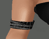 !F! ARM BANDANA BLACK