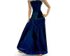 ~Y Blue Velvet Dress